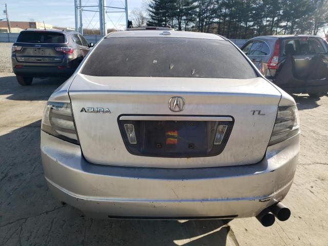 19UUA66227A014417 - 2007 ACURA TL SILVER photo 6