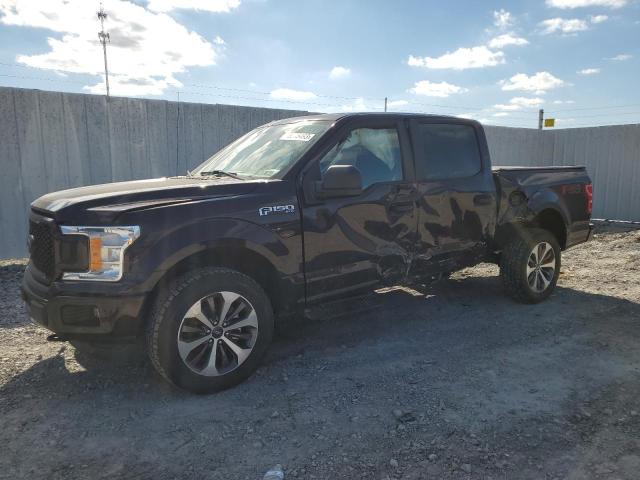 1FTEW1EP0KFC04913 - 2019 FORD F150 SUPERCREW BLACK photo 1