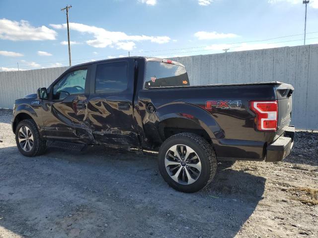 1FTEW1EP0KFC04913 - 2019 FORD F150 SUPERCREW BLACK photo 2