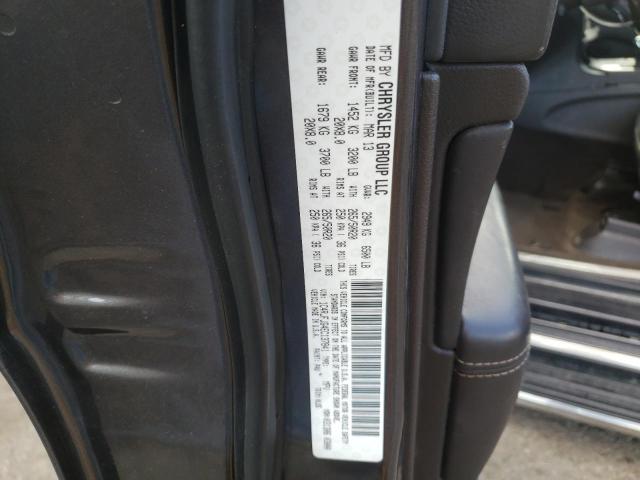 1C4RJFJG4EC137841 - 2014 JEEP GRAND CHER SUMMIT BLUE photo 13