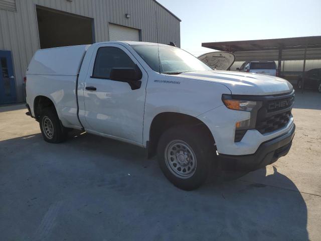 3GCNAAEK4PG349560 - 2023 CHEVROLET SILVERADO C1500 WHITE photo 4