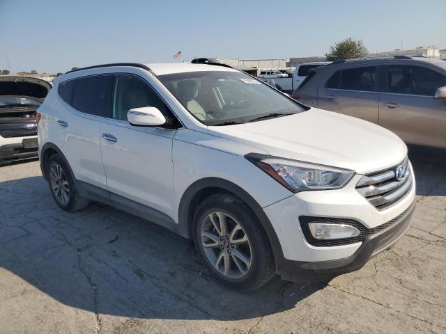 5XYZUDLA5EG170542 - 2014 HYUNDAI SANTA FE S WHITE photo 4