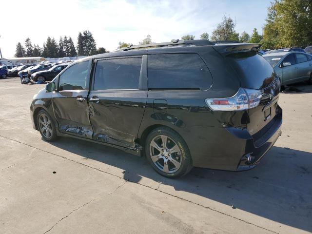 5TDXZ3DC8HS822287 - 2017 TOYOTA SIENNA SE BLACK photo 2