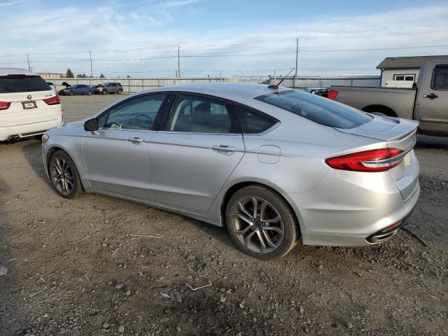 3FA6P0T90HR171946 - 2017 FORD FUSION SE SILVER photo 2