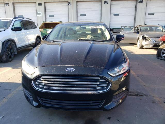 3FA6P0H78ER266757 - 2014 FORD FUSION SE BLACK photo 5