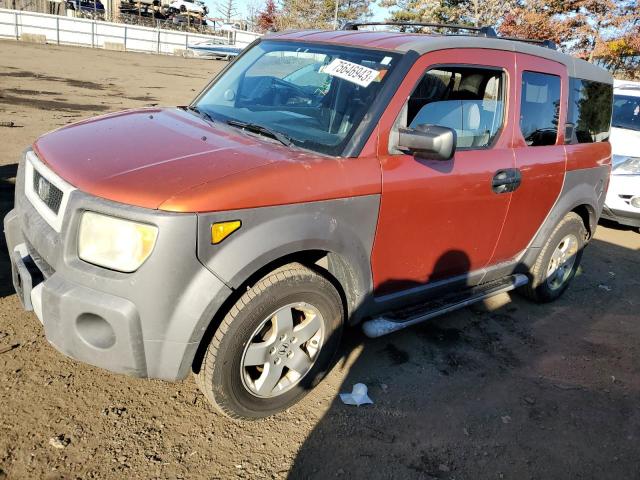 5J6YH27573L042638 - 2003 HONDA ELEMENT EX ORANGE photo 1