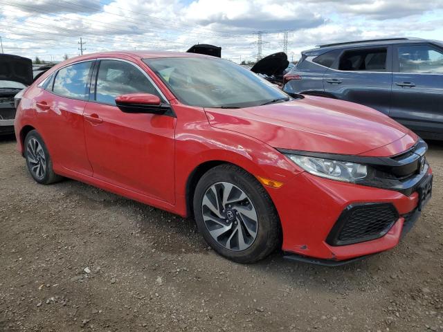 SHHFK7H26HU209502 - 2017 HONDA CIVIC LX RED photo 4