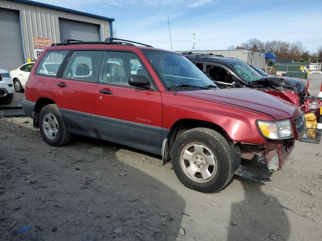 JF1SF6355YH727932 - 2000 SUBARU FORESTER L RED photo 4