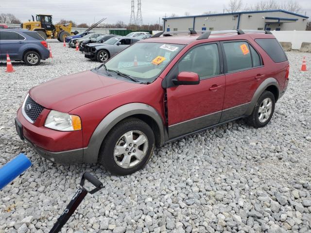 1FMZK02116GA12841 - 2006 FORD FREESTYLE SEL RED photo 1