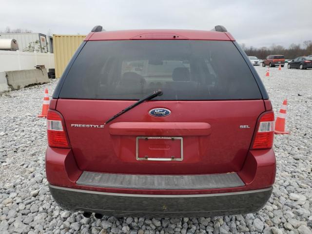 1FMZK02116GA12841 - 2006 FORD FREESTYLE SEL RED photo 6