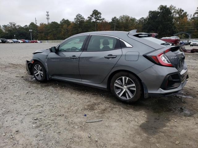 SHHFK7H35LU212733 - 2020 HONDA CIVIC LX GRAY photo 2