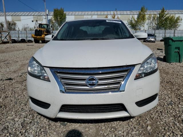 3N1AB7AP5EL691221 - 2014 NISSAN SENTRA S WHITE photo 5