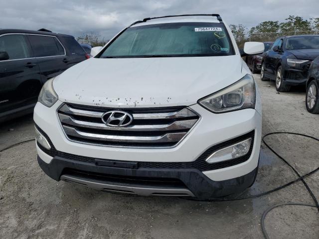 5XYZU3LB6DG111761 - 2013 HYUNDAI SANTA FE S WHITE photo 5