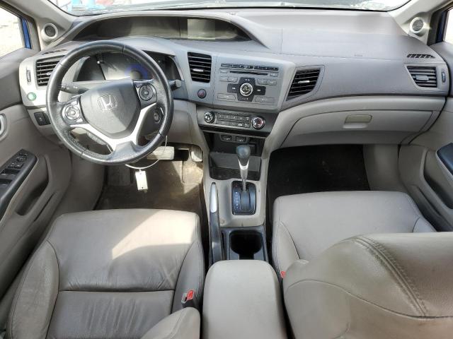 2HGFB2F98CH503847 - 2012 HONDA CIVIC EXL ლურჯი ფოტო 8