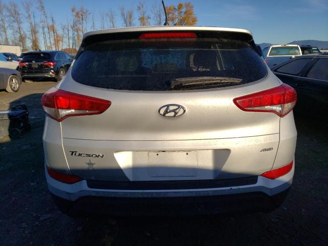 KM8J2CA43JU692682 - 2018 HYUNDAI TUCSON SE SILVER photo 6