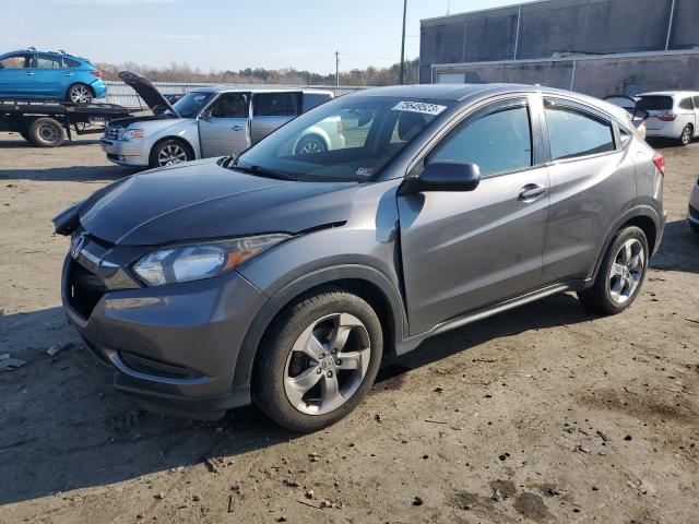 3CZRU6H38HG706941 - 2017 HONDA HR-V LX GRAY photo 1