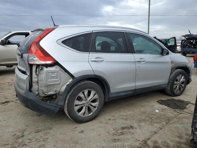 2HKRM4H72DH689715 - 2013 HONDA CR-V EXL SILVER photo 3