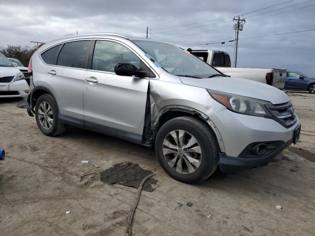 2HKRM4H72DH689715 - 2013 HONDA CR-V EXL SILVER photo 4