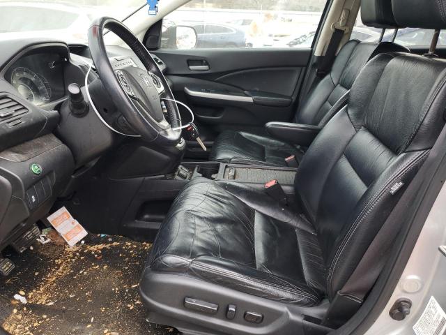 2HKRM4H72DH689715 - 2013 HONDA CR-V EXL SILVER photo 7