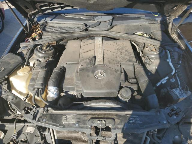 WDBNG70J31A148916 - 2001 MERCEDES-BENZ S 430 BLACK photo 11