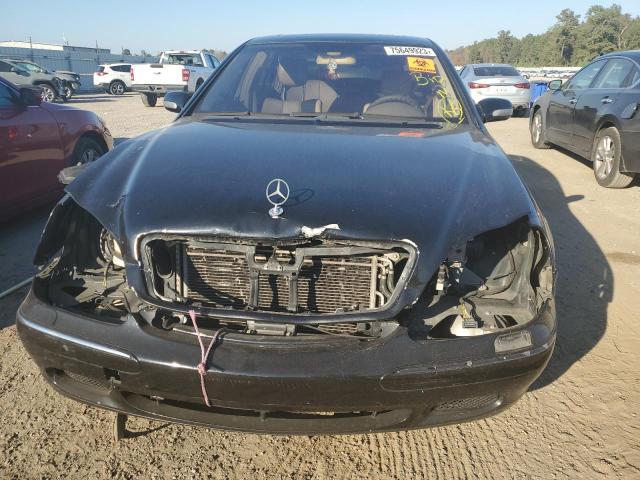 WDBNG70J31A148916 - 2001 MERCEDES-BENZ S 430 BLACK photo 5