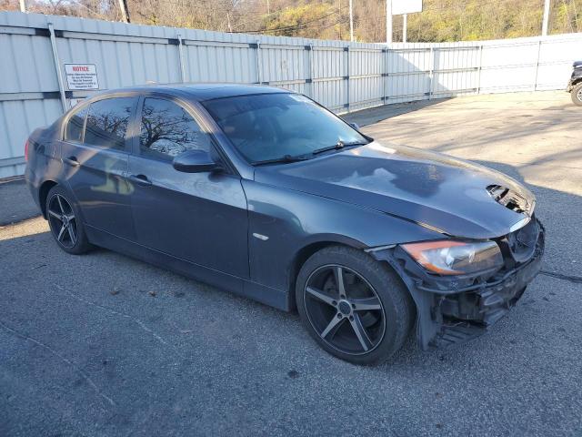 WBAVC93587K030965 - 2007 BMW 328 XI GRAY photo 4