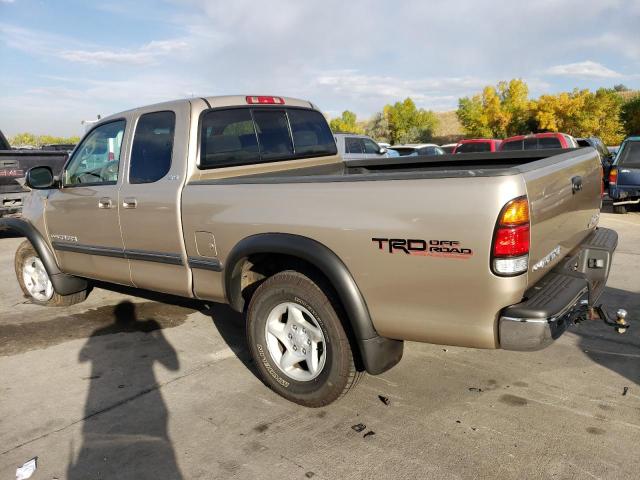 5TBBT44132S285361 - 2002 TOYOTA TUNDRA ACCESS CAB ოქროსფერი ფოტო 2