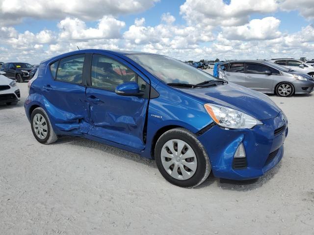 JTDKDTB3XC1521263 - 2012 TOYOTA PRIUS C BLUE photo 4