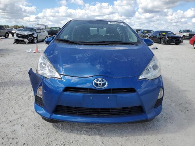 JTDKDTB3XC1521263 - 2012 TOYOTA PRIUS C BLUE photo 5