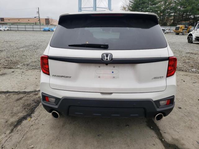5FNYF8H53PB014518 - 2023 HONDA PASSPORT EXL WHITE photo 6