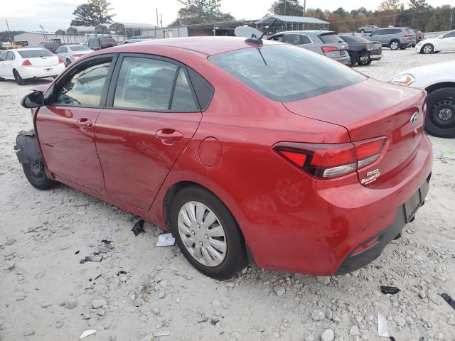 3KPA24AB8KE158232 - 2019 KIA RIO S RED photo 2