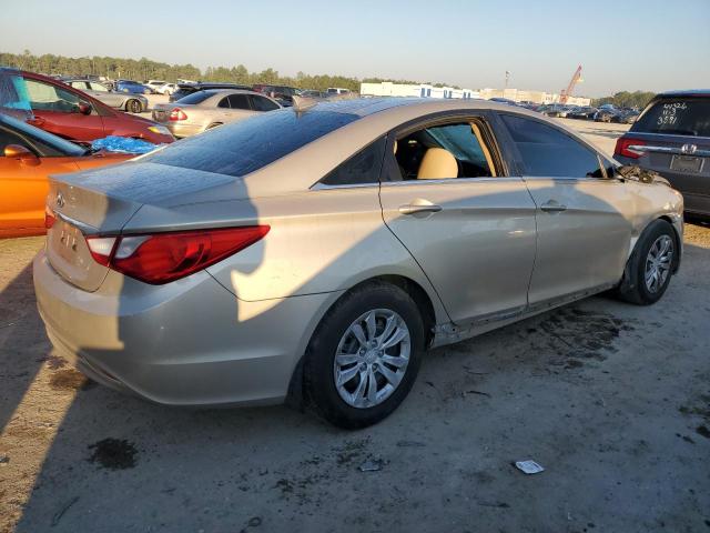 5NPEB4AC5BH196720 - 2011 HYUNDAI SONATA GLS BEIGE photo 3