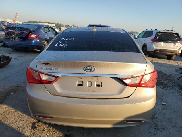 5NPEB4AC5BH196720 - 2011 HYUNDAI SONATA GLS BEIGE photo 6