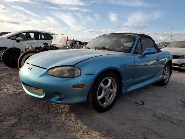 JM1NB353910218735 - 2001 MAZDA MX-5 MIATA BASE BLUE photo 1