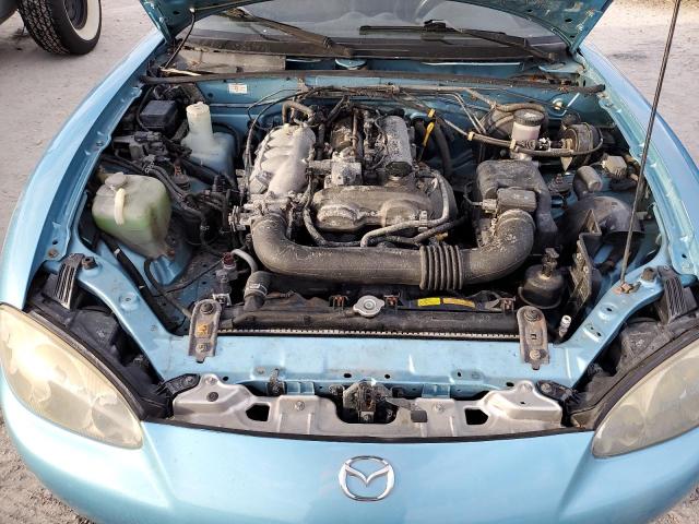 JM1NB353910218735 - 2001 MAZDA MX-5 MIATA BASE BLUE photo 11