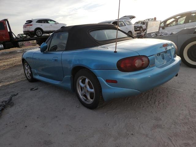 JM1NB353910218735 - 2001 MAZDA MX-5 MIATA BASE BLUE photo 2