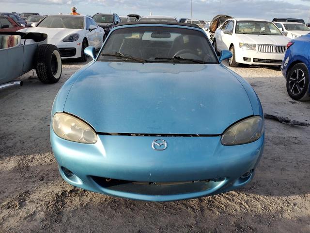 JM1NB353910218735 - 2001 MAZDA MX-5 MIATA BASE BLUE photo 5