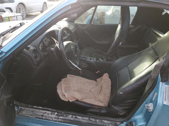 JM1NB353910218735 - 2001 MAZDA MX-5 MIATA BASE BLUE photo 7