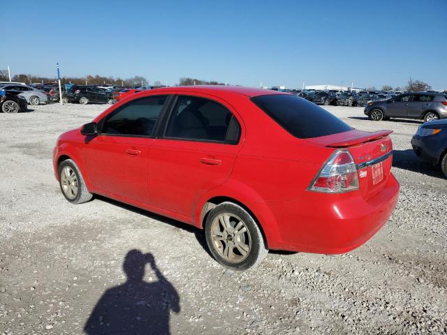 KL1TG5DE3BB132342 - 2011 CHEVROLET AVEO LT RED photo 2