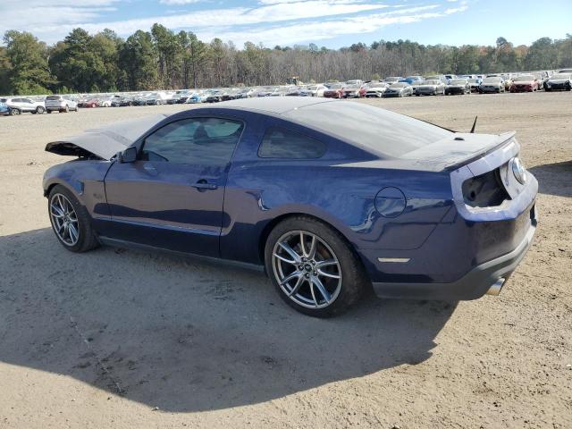 1ZVBP8CF5C5261275 - 2012 FORD MUSTANG GT BLUE photo 2