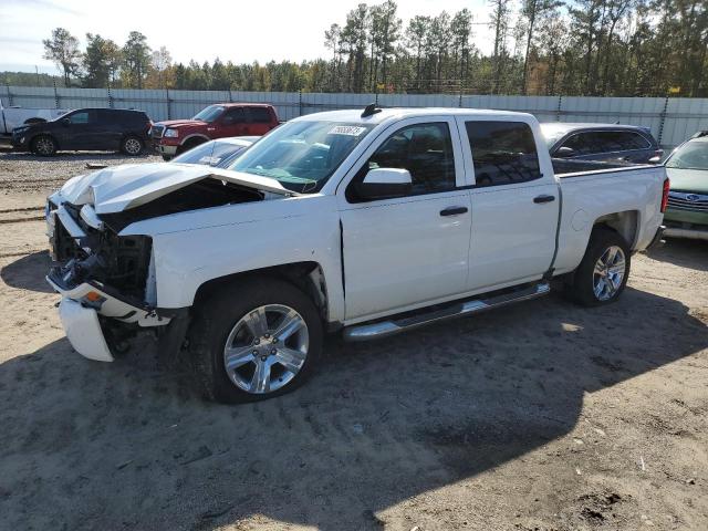 3GCPCPEC0JG120184 - 2018 CHEVROLET SILVERADO C1500 CUSTOM WHITE photo 1