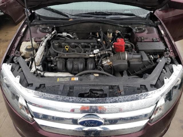 3FAHP0JA9BR153572 - 2011 FORD FUSION SEL BURGUNDY photo 11