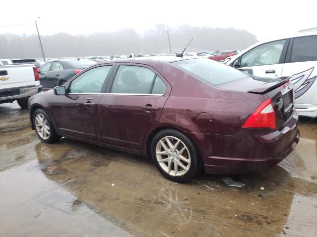 3FAHP0JA9BR153572 - 2011 FORD FUSION SEL BURGUNDY photo 2