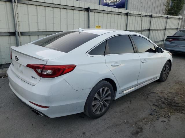 5NPE34AF5GH314604 - 2016 HYUNDAI SONATA SPORT WHITE photo 3