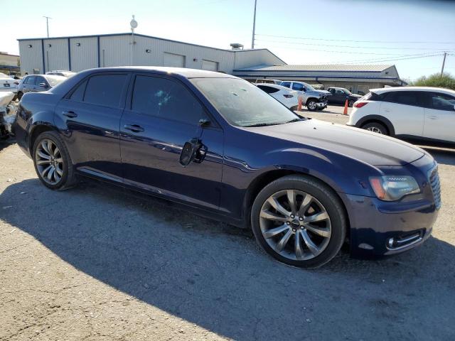 2C3CCABG0EH365547 - 2014 CHRYSLER 300 S BLUE photo 4