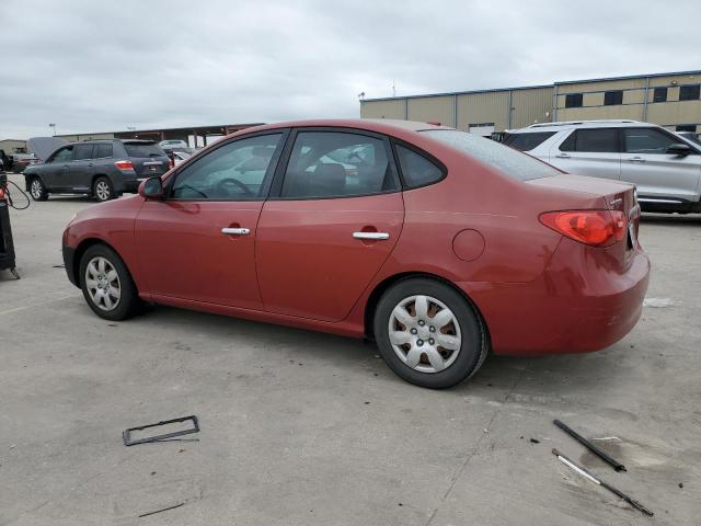 KMHDU46D59U613403 - 2009 HYUNDAI ELANTRA GLS RED photo 2