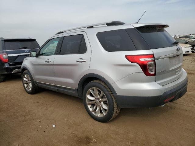 1FM5K8F86FGB39847 - 2015 FORD EXPLORER LIMITED SILVER photo 2