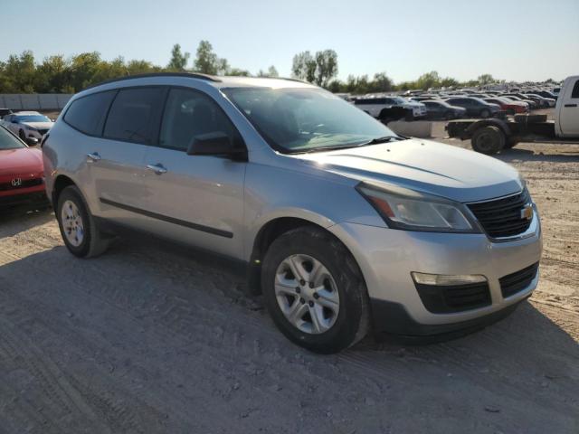 1GNKRFED0EJ103313 - 2014 CHEVROLET TRAVERSE LS SILVER photo 4