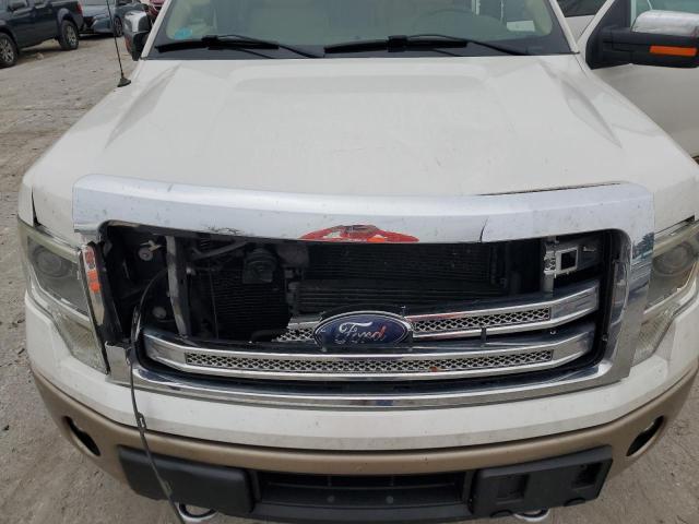 1FTFW1ET2EFA26119 - 2014 FORD F150 SUPERCREW WHITE photo 11