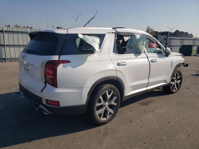 KM8R34HE7MU300408 - 2021 HYUNDAI PALISADE SEL WHITE photo 3